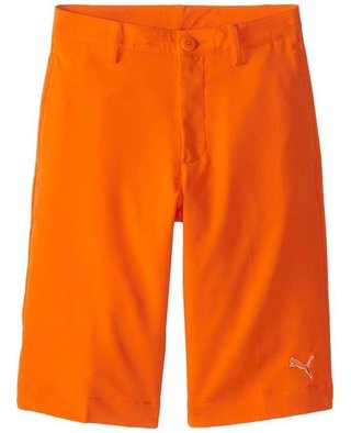 Puma Golf Tech dětské kraťasy, oranžové