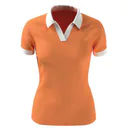Callaway Short Sleeve Colorblock dámské polo, nectarine