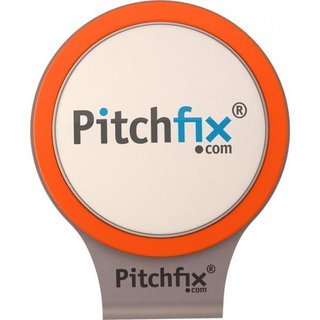 Pitchfix oranžový magnetický golfový klip na kšilt + markovátko