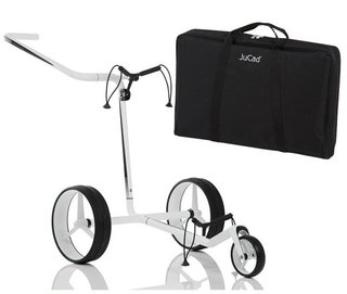 JuCad Carbon manuální vozík, bílo/černý + taška