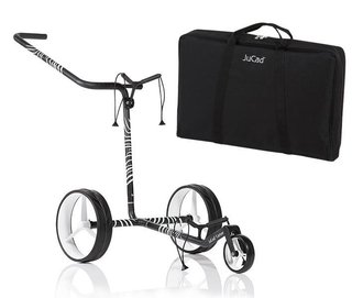 JuCad Carbon Zebra manuální vozík + taška