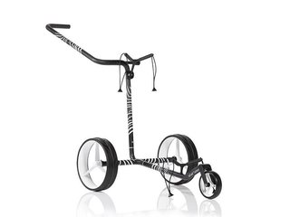 JuCad Carbon Zebra manuální vozík + taška