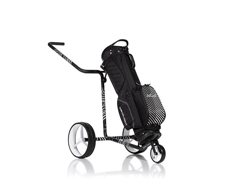 JuCad Carbon Zebra manuální vozík + taška