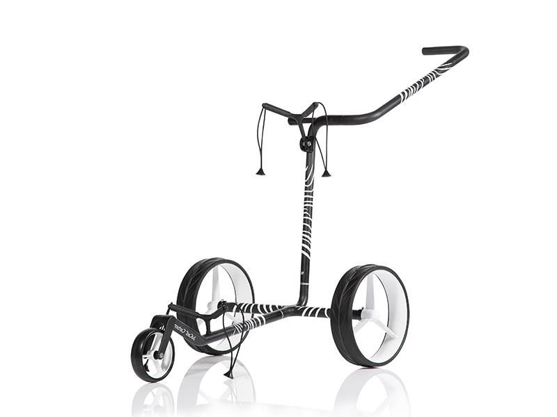 JuCad Carbon Zebra manuální vozík + taška