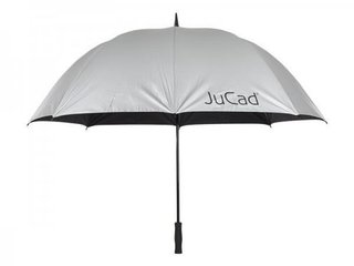JuCad deštník 68" bez pinu, stříbrný UV