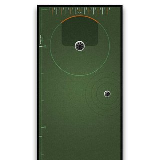 Wellputt Mat FITTING patovací koberec, 5m, zelený