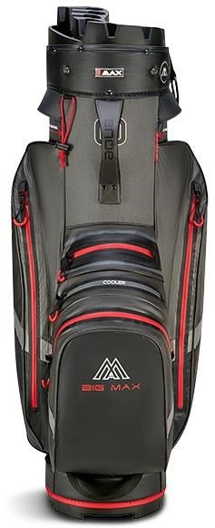 Big Max Aqua Silencio 4 Organizer cart bag, šedo/černo/červený
