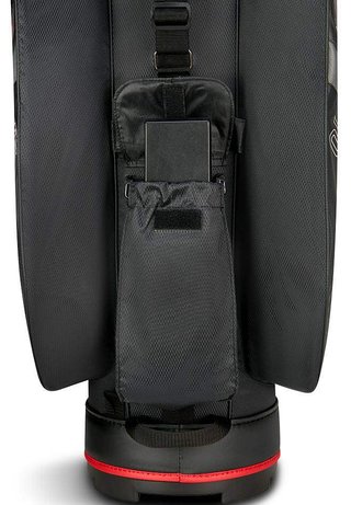 Big Max Aqua Silencio 4 Organizer cart bag, šedo/černo/červený