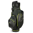 Big Max Aqua Silencio 4 Organizer cart bag, forest green/black/lime