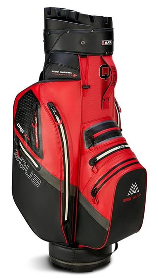 Big Max Aqua Silencio 4 Organizer cart bag, červeno/černý
