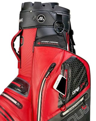 Big Max Aqua Silencio 4 Organizer cart bag, červeno/černý
