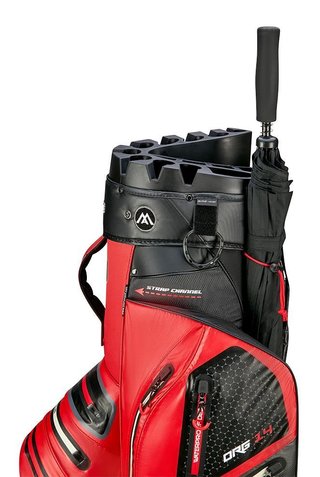 Big Max Aqua Silencio 4 Organizer cart bag, červeno/černý