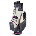 Big Max Aqua Silencio 4 Organizer cart bag, steel blue/off white/fuchsia