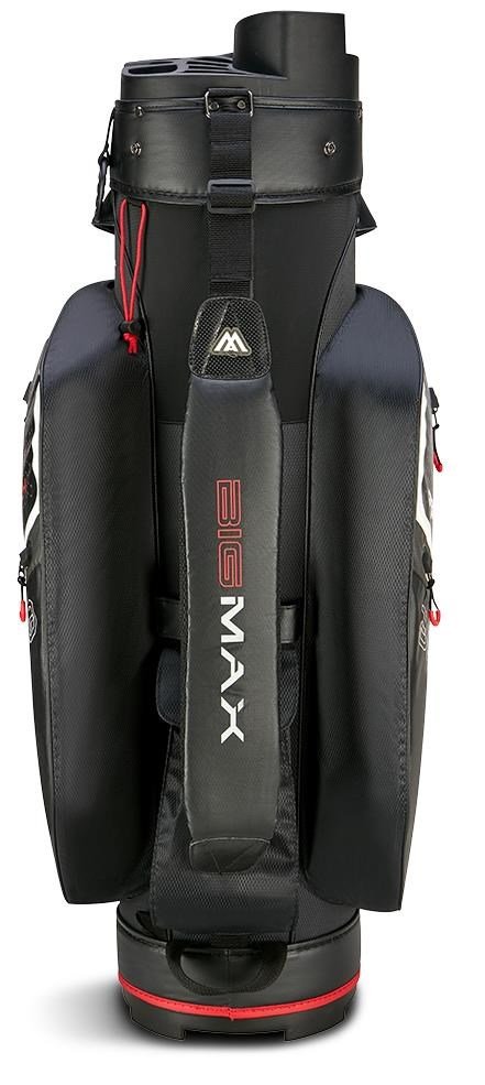 Big Max Aqua Silencio 4 Organizer cart bag, bílo/černo/červený