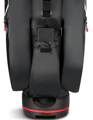 Big Max Aqua Silencio 4 Organizer cart bag, bílo/černo/červený