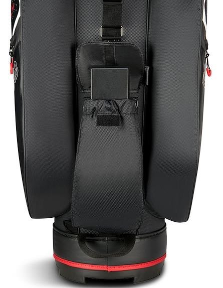 Big Max Aqua Silencio 4 Organizer cart bag, bílo/černo/červený