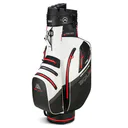 Big Max Aqua Silencio 4 Organizer cart bag, bílo/černo/červený