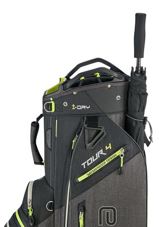 Big Max Aqua Tour 4 cart bag, černo/šedo/limetkový