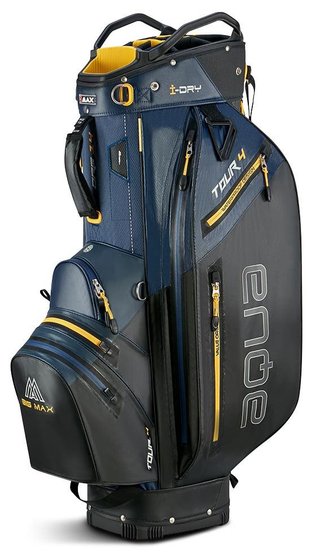 Big Max Aqua Tour 4 cart bag, tmavě modro/černo/žlutý