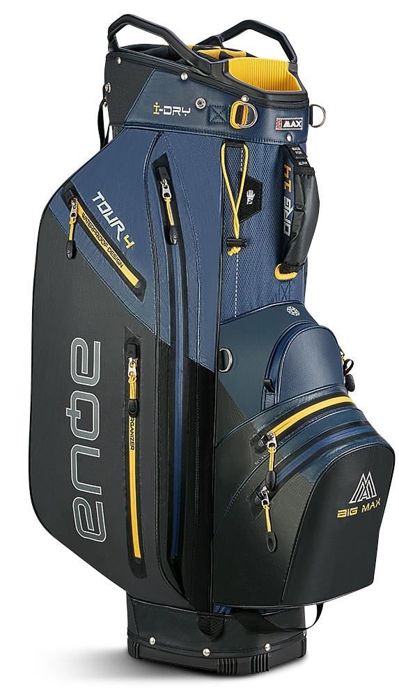 Big Max Aqua Tour 4 cart bag, tmavě modro/černo/žlutý