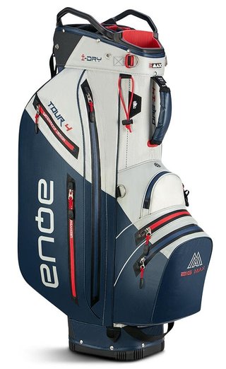 Big Max Aqua Tour 4 cart bag, bílo/tmavě modro/červený