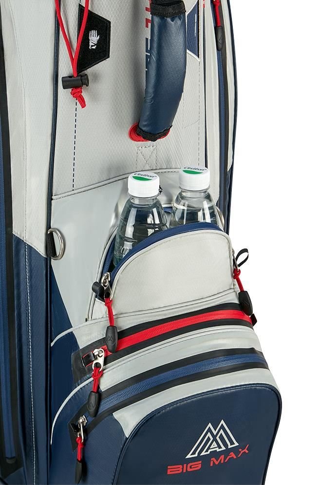 Big Max Aqua Tour 4 cart bag, bílo/tmavě modro/červený