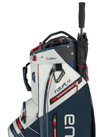 Big Max Aqua Tour 4 cart bag, bílo/tmavě modro/červený