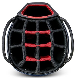 Big Max Aqua Tour 4 cart bag, bílo/tmavě modro/červený