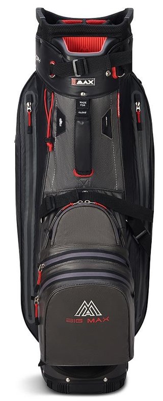 Big Max Aqua Sport 360 cart bag, šedo/černo/červený
