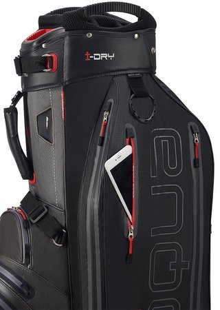 Big Max Aqua Sport 360 cart bag, šedo/černo/červený