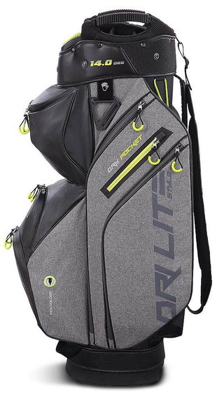 Big Max Dri Lite Style cart bag, šedo/černo/limetkový