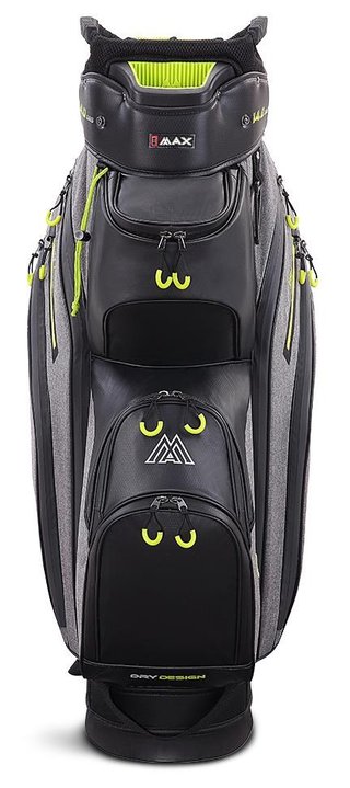 Big Max Dri Lite Style cart bag, šedo/černo/limetkový