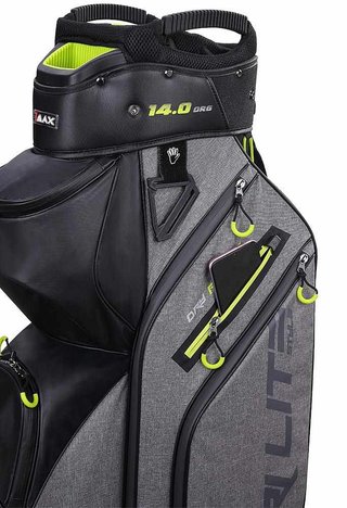Big Max Dri Lite Style cart bag, šedo/černo/limetkový