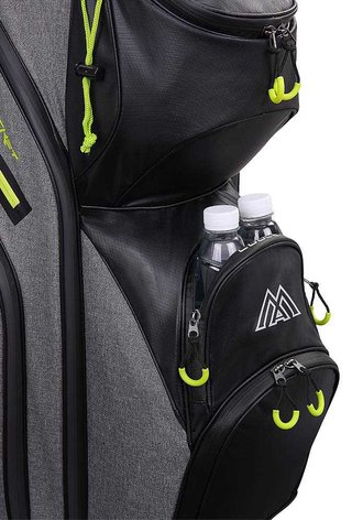 Big Max Dri Lite Style cart bag, šedo/černo/limetkový