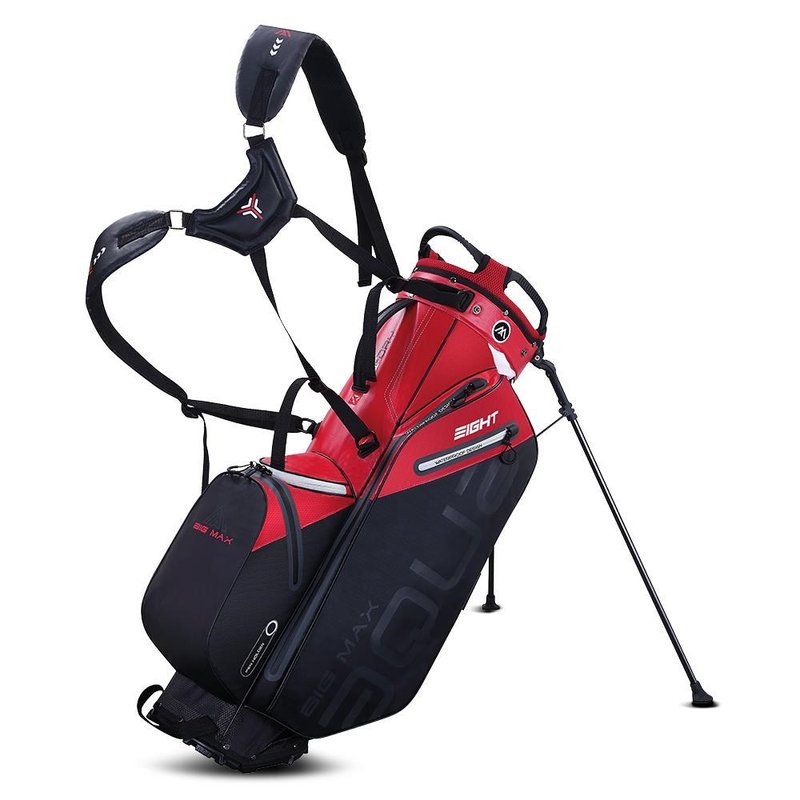 Big Max Aqua Eight G stand bag, červeno/černý