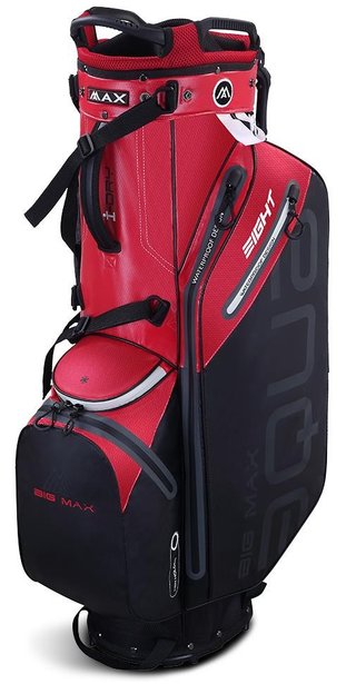 Big Max Aqua Eight G stand bag, červeno/černý