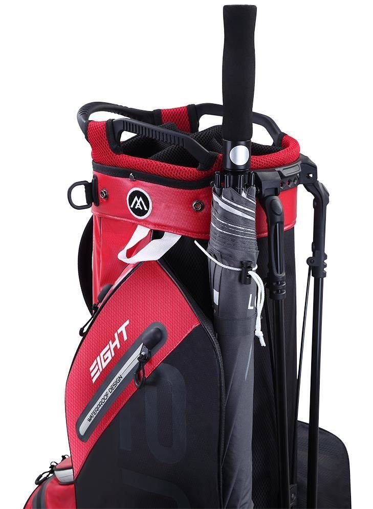 Big Max Aqua Eight G stand bag, červeno/černý