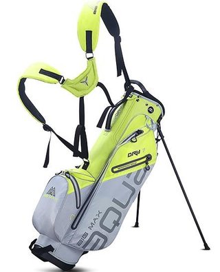 Big Max Aqua Seven G stand bag, limetkovo/stříbrný