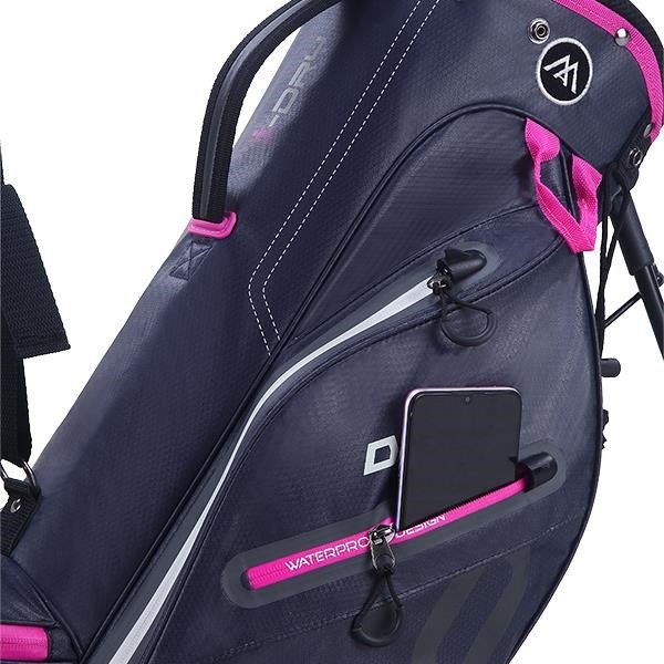 Big Max Aqua Seven G stand bag, tmavě modro/fuchsiový