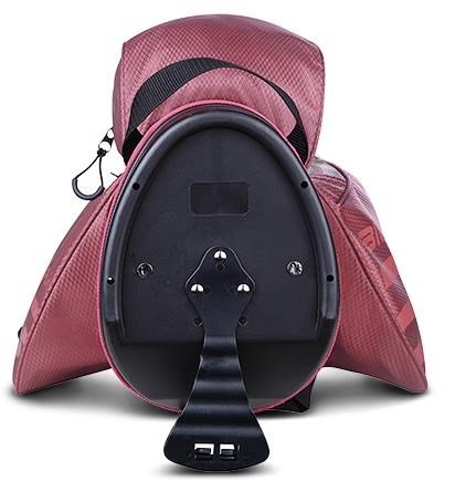 Big Max Aqua Seven G stand bag, off white/merlot