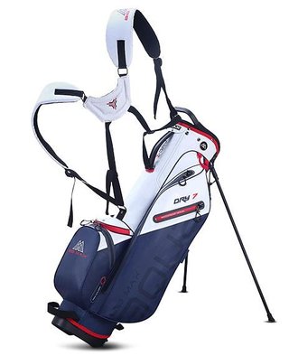 Big Max Aqua Seven G stand bag, bílo/tmavě modro/červený