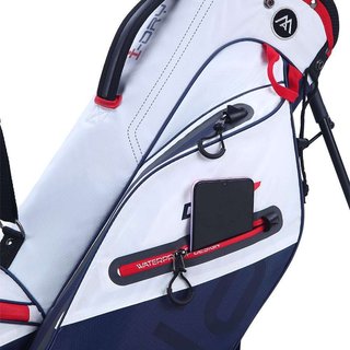 Big Max Aqua Seven G stand bag, bílo/tmavě modro/červený