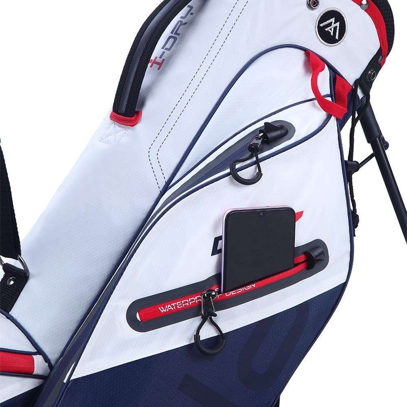 Big Max Aqua Seven G stand bag, bílo/tmavě modro/červený