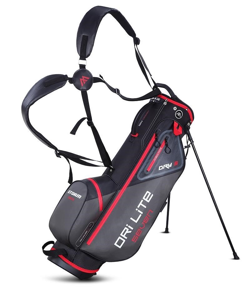 Big Max Dri Lite Seven G stand bag, černo/červený