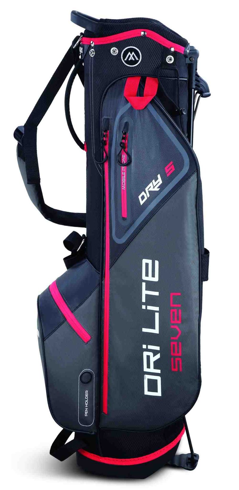 Big Max Dri Lite Seven G stand bag, černo/červený