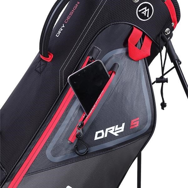 Big Max Dri Lite Seven G stand bag, černo/červený