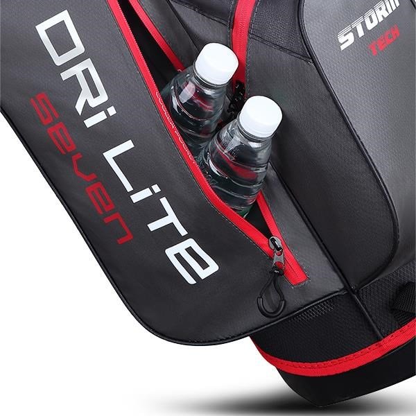 Big Max Dri Lite Seven G stand bag, černo/červený