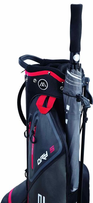Big Max Dri Lite Seven G stand bag, černo/červený