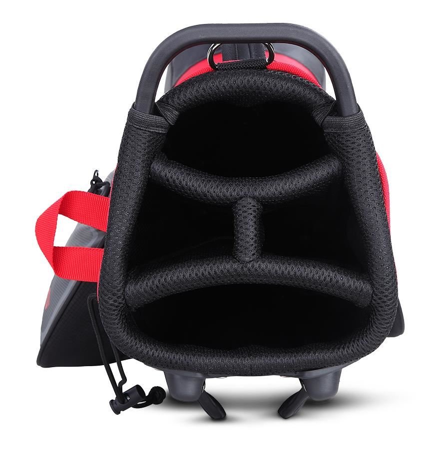 Big Max Dri Lite Seven G stand bag, černo/červený
