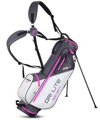Big Max Dri Lite Seven G stand bag, šedo/fuchsiovo/bílý
